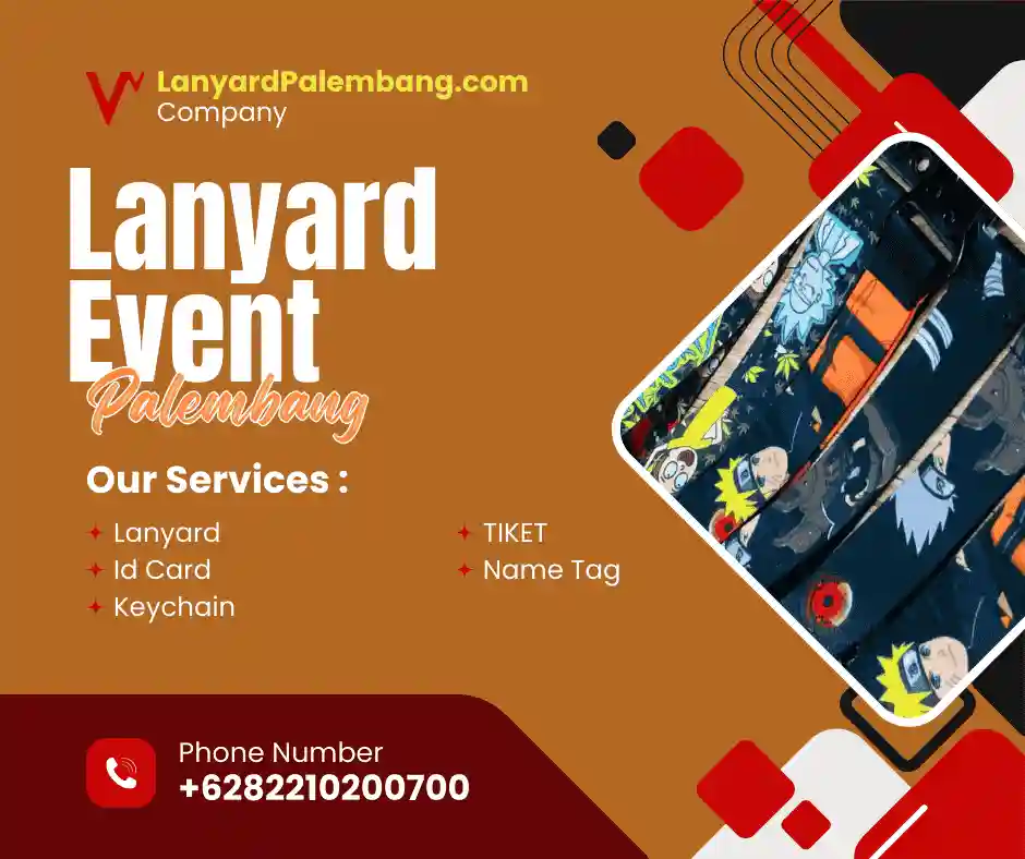 Lanyard untuk Event Palembang